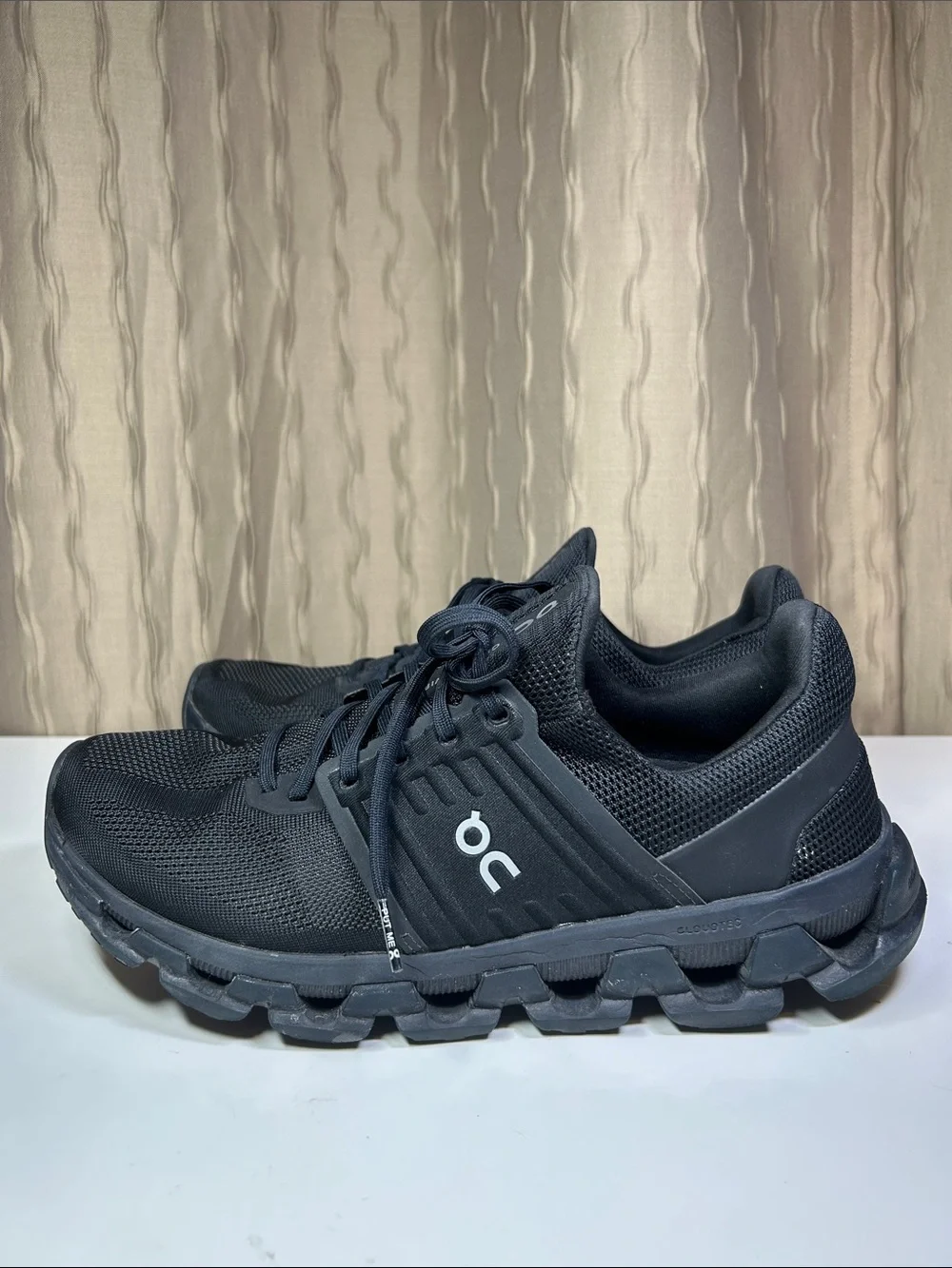 On Cloud Running Cloudswift 3 AD Women's 11 All Black Running Shoes 3WD10150485